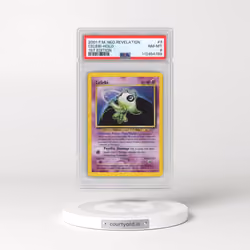 2001 Pokémon Neo Revelation #3 Celebi - 1st Edition Holo (PSA 8 NM-MT)
