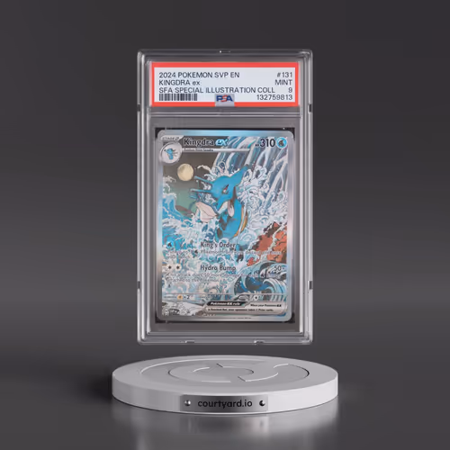 2024 Pokémon Svp EN-SV Black Star Promo #131 Kingdra EX - Holo Shrouded Fable Special Illustration C