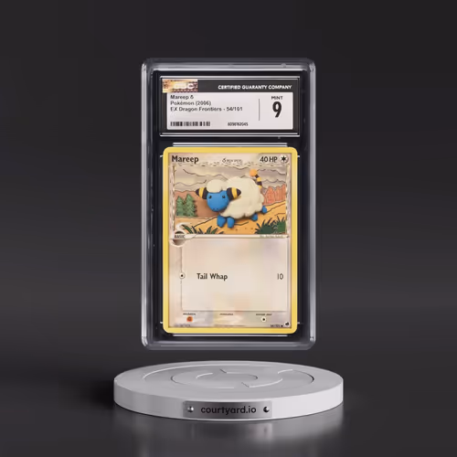 2006 EX Dragon Frontiers #54/101 Mareep δ (CGC 9 MINT)