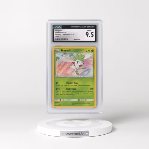 2017 Shining Legends #7/73 Shaymin - Holo (CGC 9.5 MINT+)