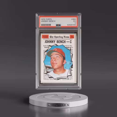 1970 Topps #464 Johnny Bench (PSA 5 EX)