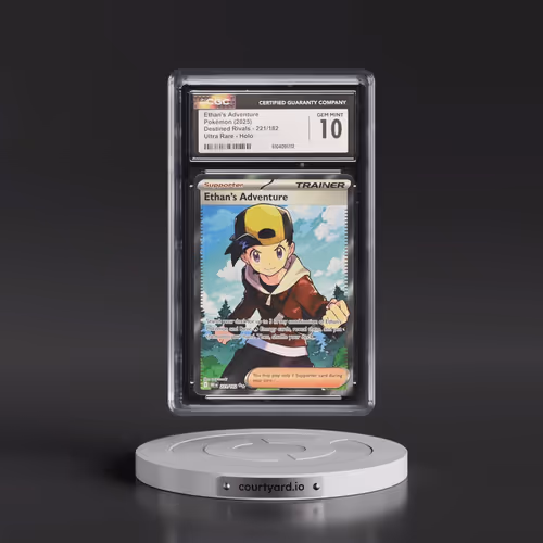 2025 Destined Rivals - DRI EN #221/182 Ethan's Adventure - Ultra Rare Holo (CGC 10 GEM MINT)