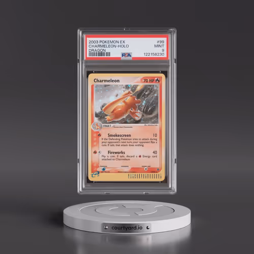 2003 Pokémon EX Dragon #99 Charmeleon - Holo (PSA 9 MINT)
