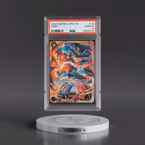 2024 One Piece 500 Years in the Future #118 Sabo (PSA 10 GEM MINT)