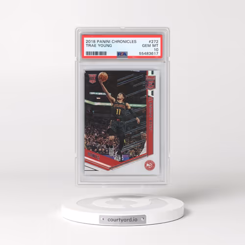 2018 Panini Chronicles #272 Trae Young (PSA 10 GEM MINT)
