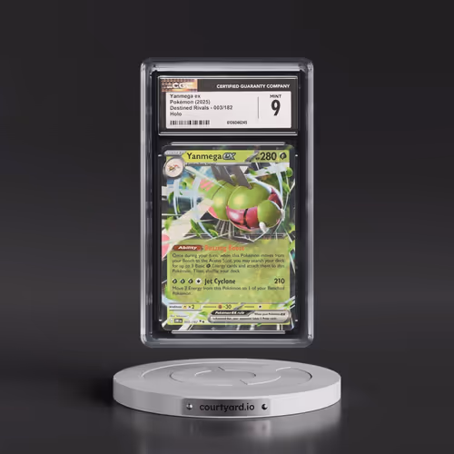 2025 Destined Rivals - DRI EN #003/182 Yanmega ex - Holo (CGC 9 MINT)