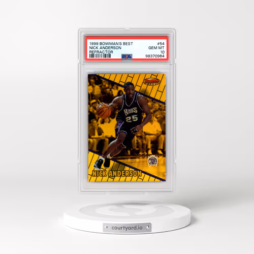 1999 Bowman's Best #54 Nick Anderson - Refractor (PSA 10 GEM MINT)