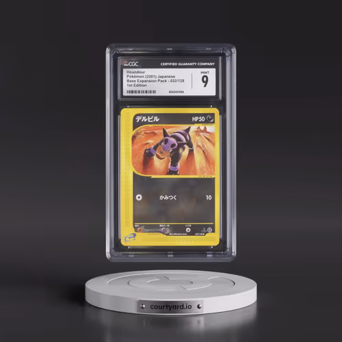 2001 Base Expansion Pack #032/128 Houndour - 1st Edition (CGC 9 MINT)