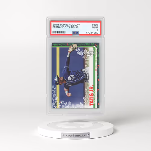 2019 Topps Holiday #126 Fernando Tatis Jr. (PSA 9 MINT)
