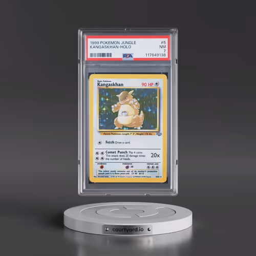1999 Pokémon Jungle #5 Kangaskhan - Holo (PSA 7 NM)
