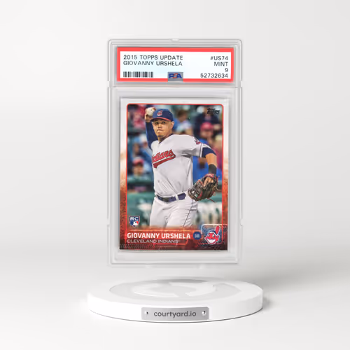2015 Topps Update #US74 Giovanny Urshela (PSA 9 MINT)