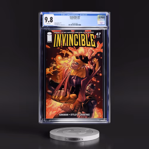 Invincible #47 CGC 9.8 White Pages (Image Comics, 12/07)