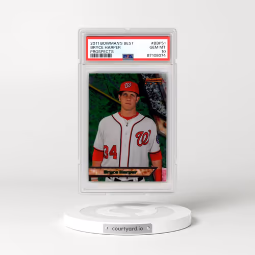 2011 Bowman's Best Prospects #BBP51 Bryce Harper (PSA 10 GEM MINT)
