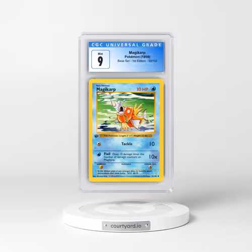 1999 Base Set #35/102 Magikarp - 1st Edition 1st Edition (CGC 9 MINT)