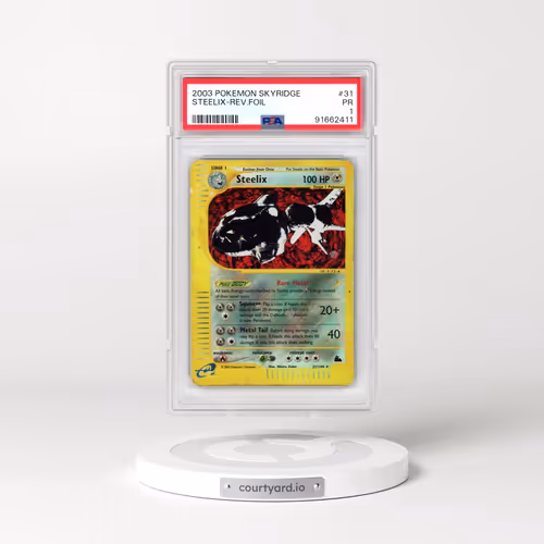 2003 Pokémon Skyridge #31 Steelix - Reverse Foil (PSA 1 PR)