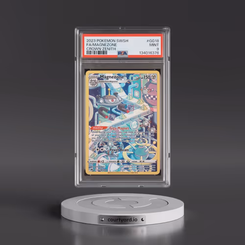 2023 Pokémon Sword and Shield Crown Zenith #GG18 Magnezone - Full Art (PSA 9 MINT)