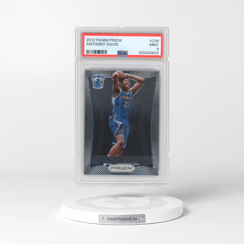 2012 Panini Prizm #236 Anthony Davis (PSA 9 MINT)