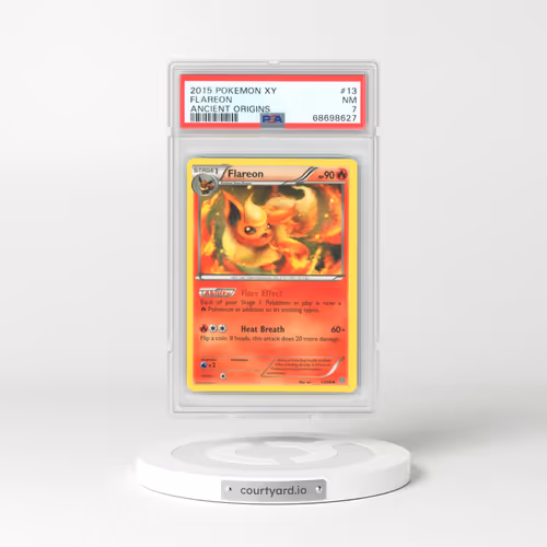 2015 Ancient Origins #13 Flareon (PSA 7 NM)