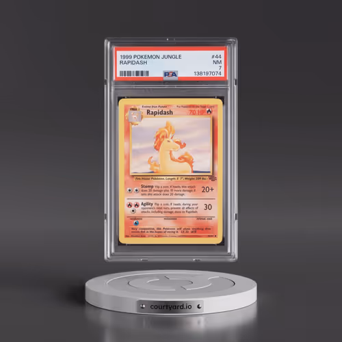 1999 Pokémon Jungle #44 Rapidash (PSA 7 NM)