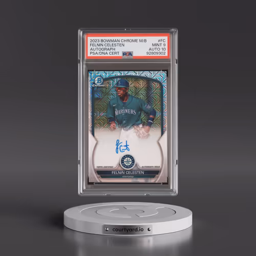 2023 Bowman Chrome Mega Box Autographs #FC Felnin Celesten (PSA 9 MINT)