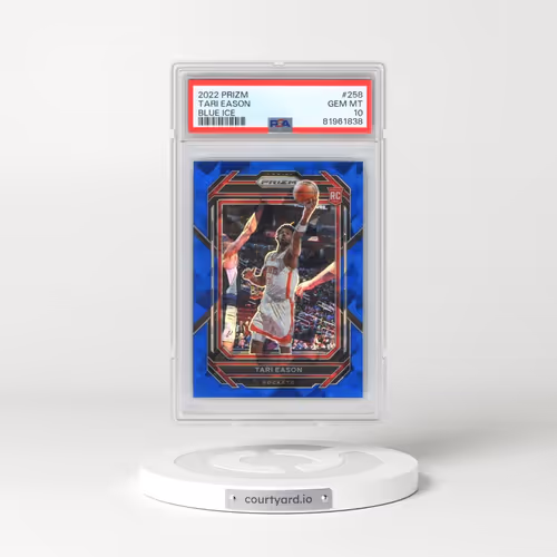 2022 Panini Prizm #258 Tari Eason - Blue Ice (PSA 10 GEM MINT)