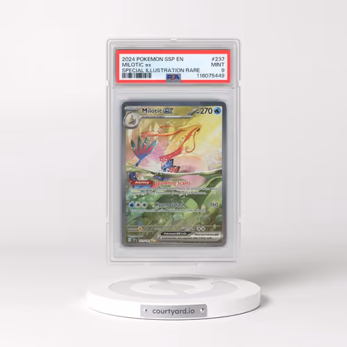 2024 Pokémon Ssp EN-Surging Sparks #237 Milotic EX - Holo Special Illustration Rare (PSA 9 MINT)
