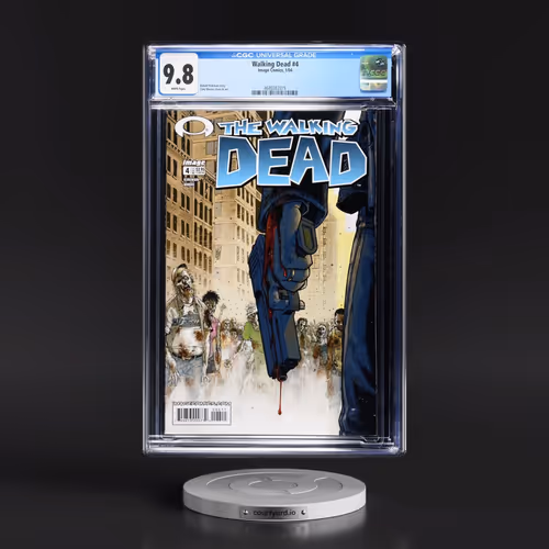 Walking Dead #4 CGC 9.8 White Pages (Image Comics, 1/04) - Universal