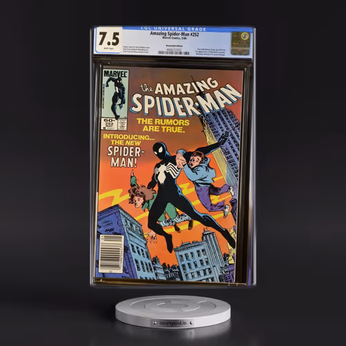 Amazing Spider-Man #252 CGC 7.5 White Pages (Marvel Comics, 5/84) - Newsstand Edition