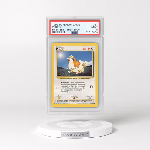 1999 Base Set #57 Pidgey (PSA 9 MINT)