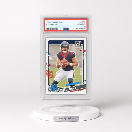 2023 Panini Donruss #339 CJ Stroud (PSA 10 GEM MINT)