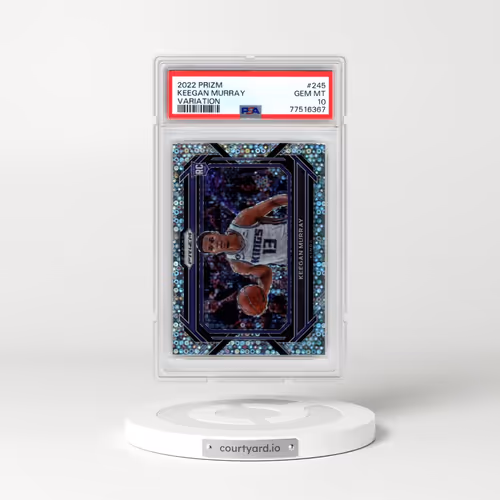 2022 Panini Prizm #245 Keegan Murray - Variation (PSA 10 GEM MINT)