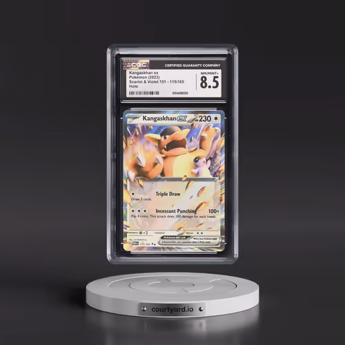 2023 Scarlet & Violet 151 - MEW EN #115/165 Kangaskhan ex (CGC 8.5 NM-MT+)