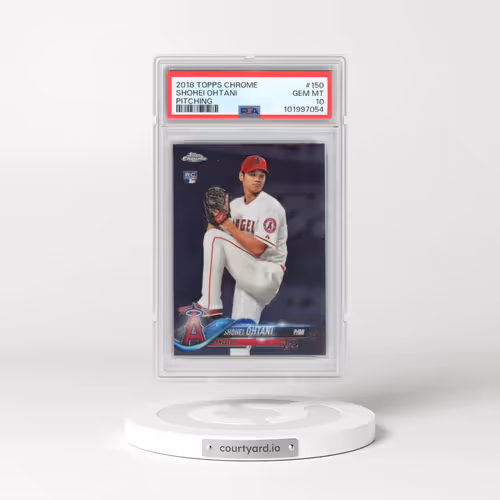 2018 Topps Chrome #150 Shohei Ohtani - Pitching (PSA 10 GEM MINT)