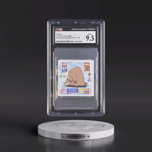2000 Hyper Sticker Collection Part 4 (2000) #730 Piloswine (CGC 9.5 MINT+)