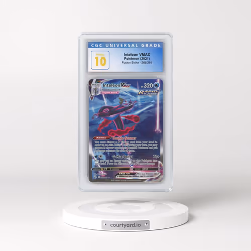 2019 Fusion Strike #266/264 Inteleon VMAX - Secret Rare Holo (CGC 10 PRISTINE)