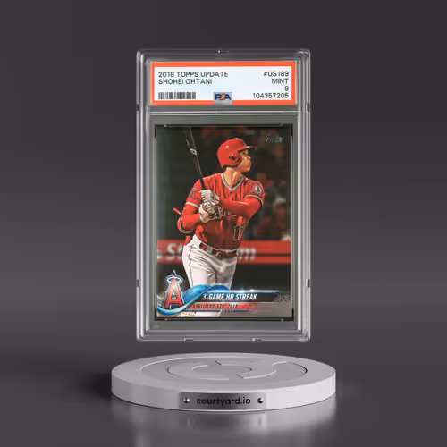 2018 Topps Update #US189 Shohei Ohtani (PSA 9 MINT)