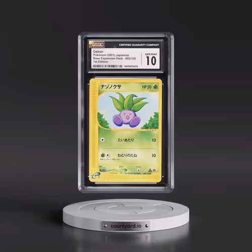 2001 Base Expansion Pack #005/128 Oddish - 1st Edition (CGC 10 GEM MINT)