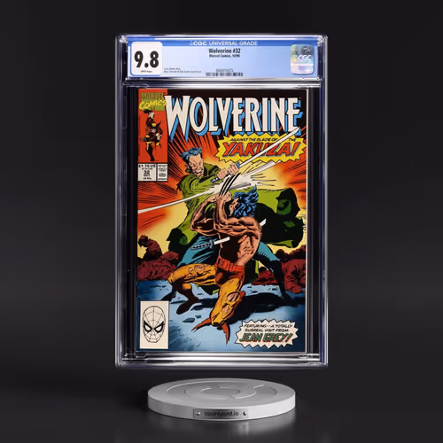 Wolverine #32 CGC 9.8 White Pages (Marvel Comics, 10/90) - Universal