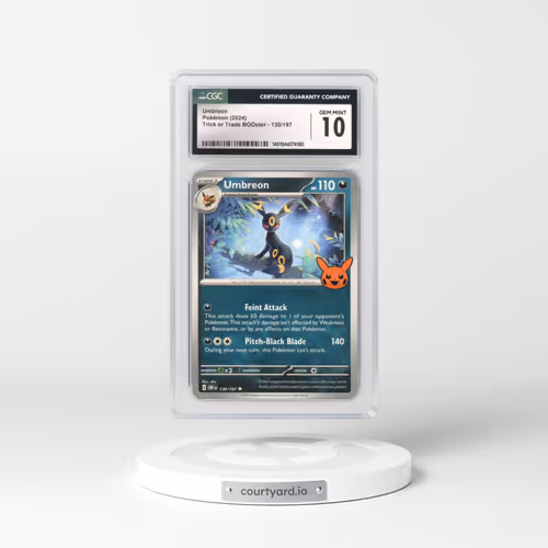 2024 Trick or Trade BOOster (2024) #130/197 Umbreon (CGC 10 GEM MINT)