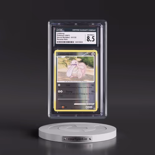 2007 Secret Wonders #91/132 Lickitung - Reverse Holo (CGC 8.5 NM-MT+)