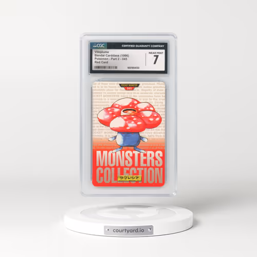 1996 (Monsters Collection) Part 2 #045 Vileplume - Red Card (CGC 7 NM)