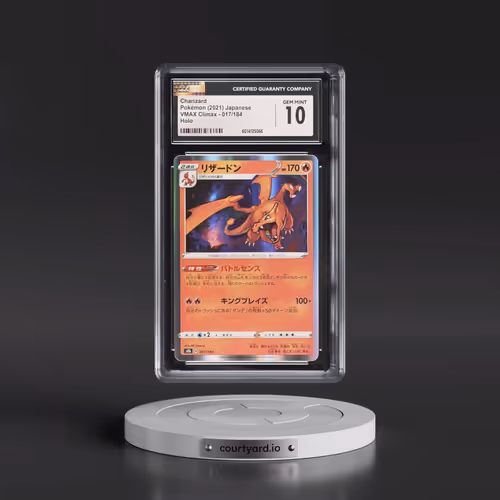 2021 VMAX Climax #017/184 Charizard - Line Holo (CGC 10 GEM MINT)