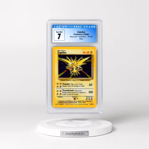 1999 Base Set #16/102 Zapdos - Holo (CGC 7 NM)