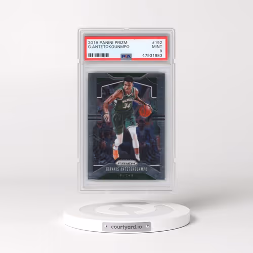 2019 Panini Prizm #152 Giannis Antetokounmpo (PSA 9 MINT)