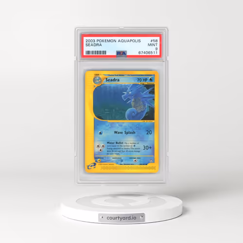 2003 Pokémon Aquapolis #58 Seadra (PSA 9 MINT)