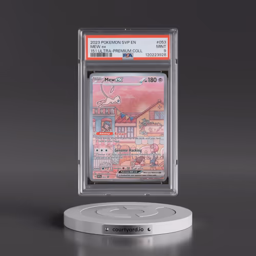 2023 Pokémon Svp EN-SV Black Star Promo #053 Mew EX - Holo 151 Ultra-Premium Collection (PSA 9 MINT)
