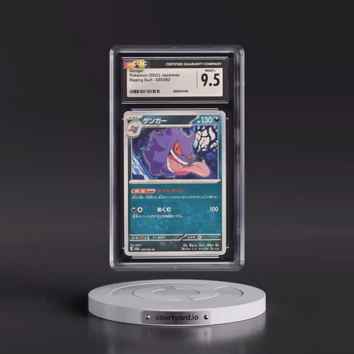 2023 Raging Surf #035/062 Gengar (CGC 9.5 MINT+)