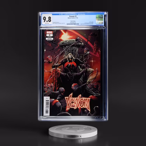 Venom #3 CGC 9.8 White Pages (Marvel Comics, 11/18)