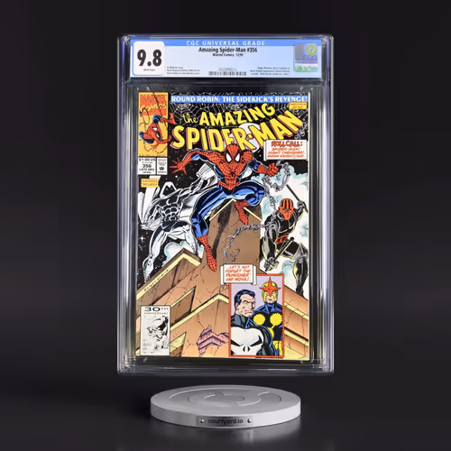 Amazing Spider-Man #356 CGC 9.8 White Pages (Marvel Comics, 12/91) - Universal