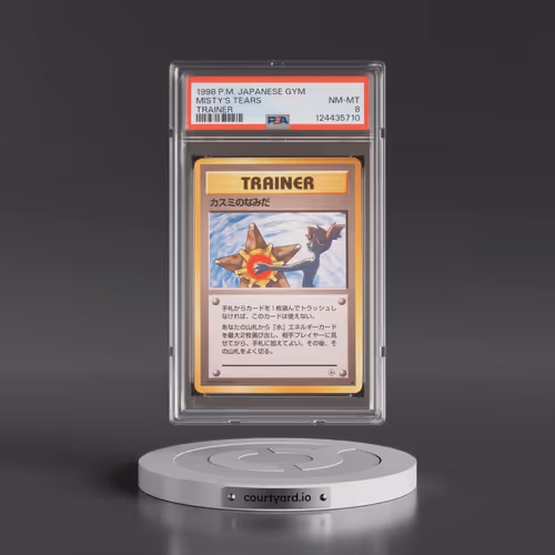 1998 Pokémon Gym Misty's Tears - Trainer (PSA 8 NM-MT)